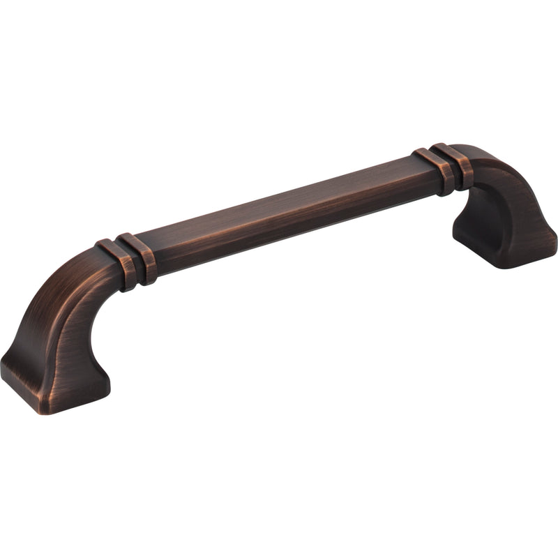 128 mm Center-to-Center Brushed Oil Rubbed Bronze Ella Cabinet Pull