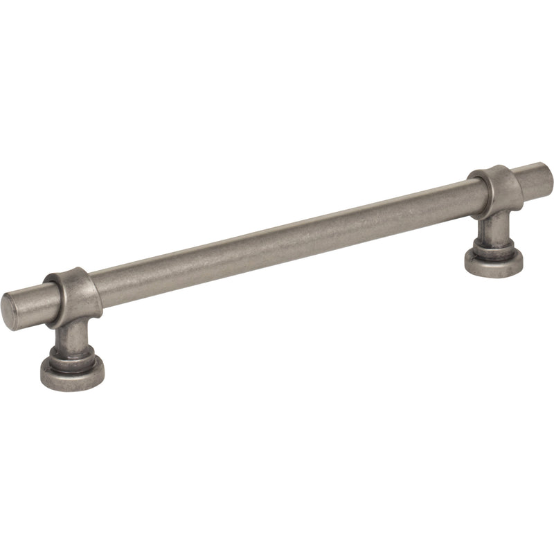 Bit Pull 6 5/16 Inch (c-c) Pewter Antique