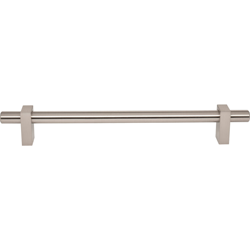 12" Center-to-Center Satin Nickel Larkin Appliance Handle