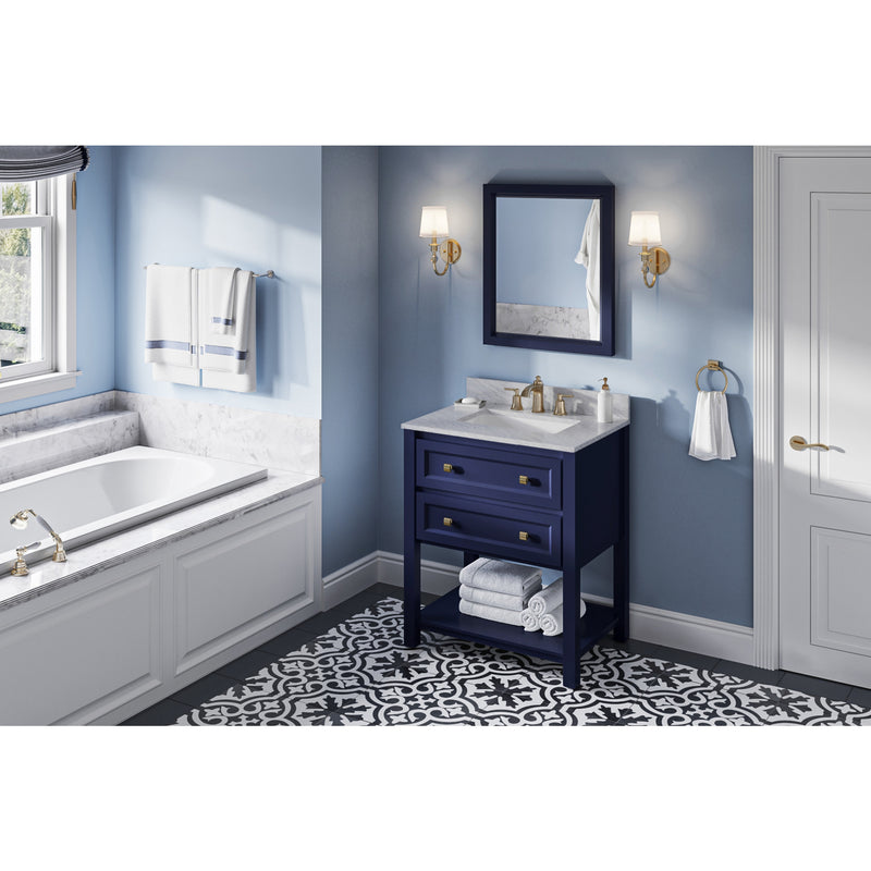 24 W x 1" D x 28" H Hale Blue Adler mirror