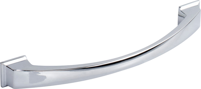 160 mm Center-to-Center Polished Chrome Arched Roman Cabinet Pull