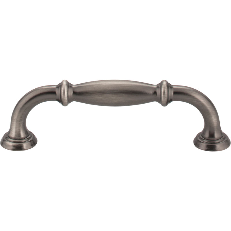 96 mm Center-to-Center Brushed Pewter Tiffany Cabinet Pull