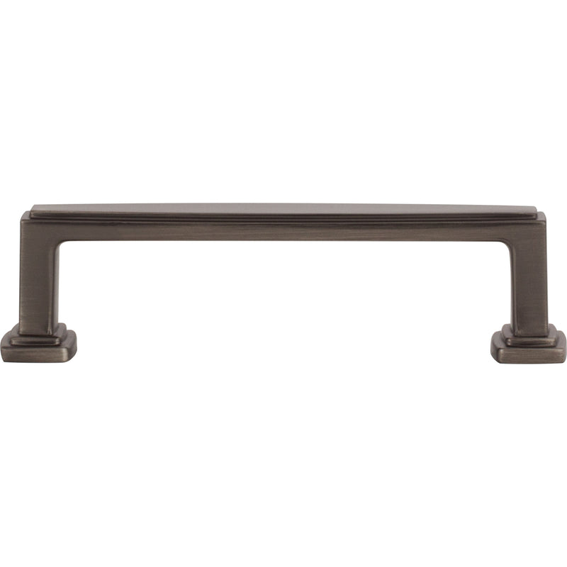 96 mm Center-to-Center Brushed Pewter Richard Cabinet Pull