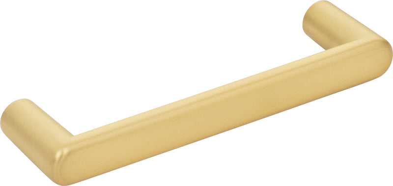 96 mm Center-to-Center Brushed Gold Gibson Cabinet Pull