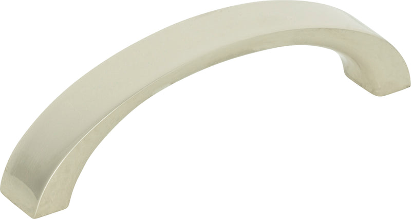 Tableau Curved Pull 2 1/2 Inch (c-c) Polished Nickel