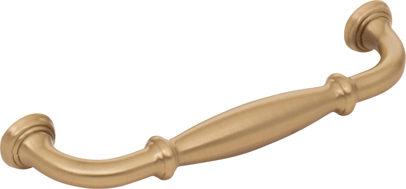 128 mm Center-to-Center Satin Bronze Tiffany Cabinet Pull