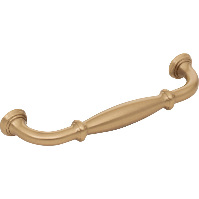 128 mm Center-to-Center Satin Bronze Tiffany Cabinet Pull