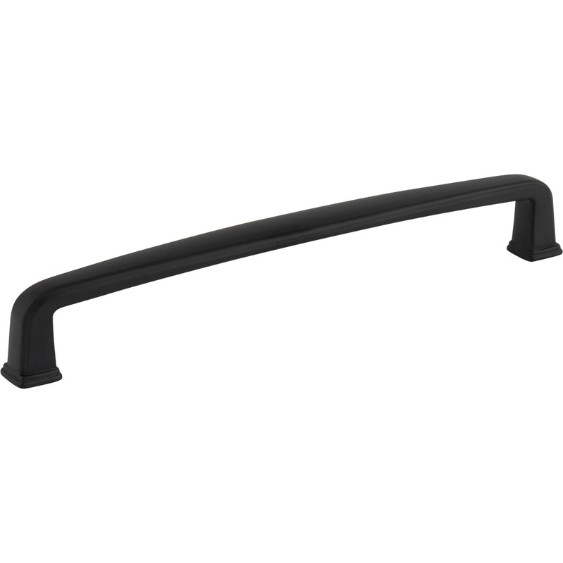 160 mm Center-to-Center Matte Black Square Milan 1 Cabinet Pull