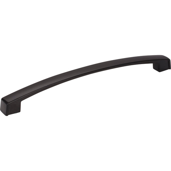 192 mm Center-to-Center Matte Black Merrick Cabinet Pull