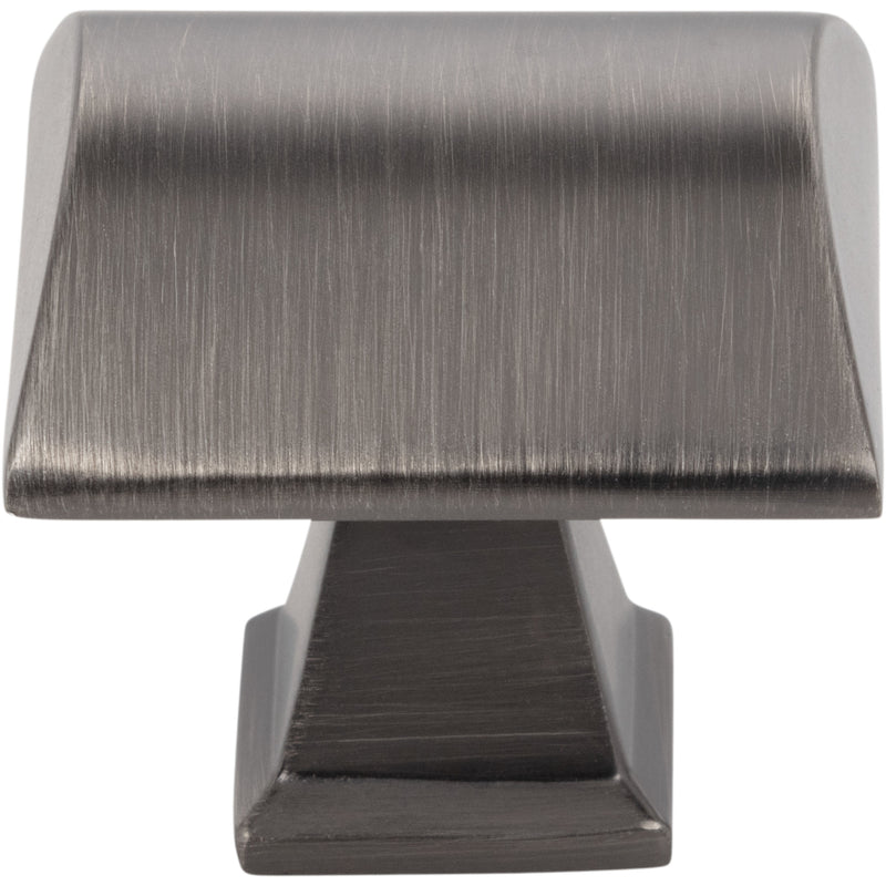 1-1/4" Overall Length  Brushed Pewter Roman Cabinet Knob