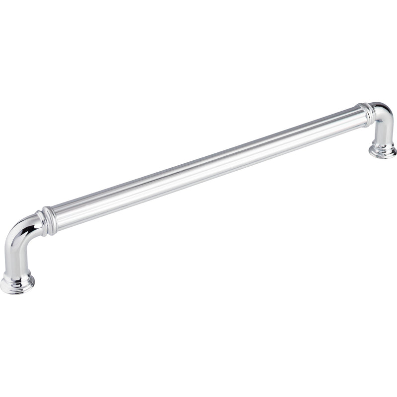 Reeded Appliance Pull 12 Inch (c-c) Polished Chrome