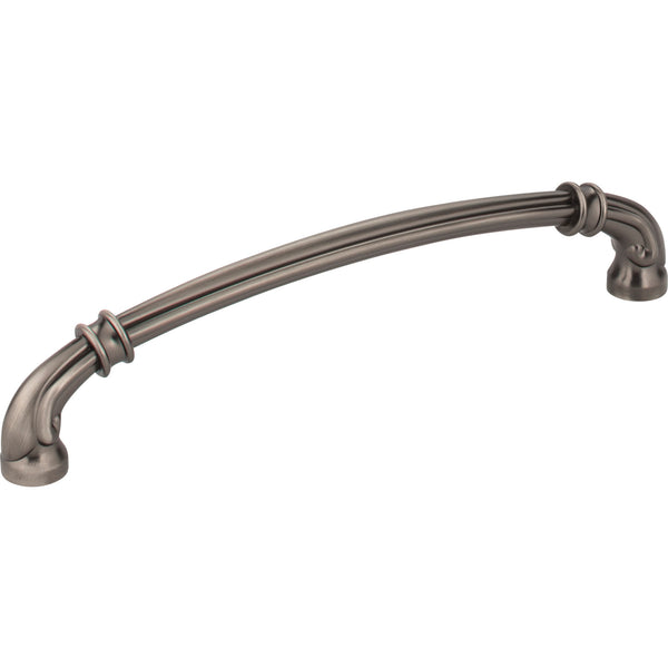 160 mm Center-to-Center Brushed Pewter Lafayette Cabinet Pull