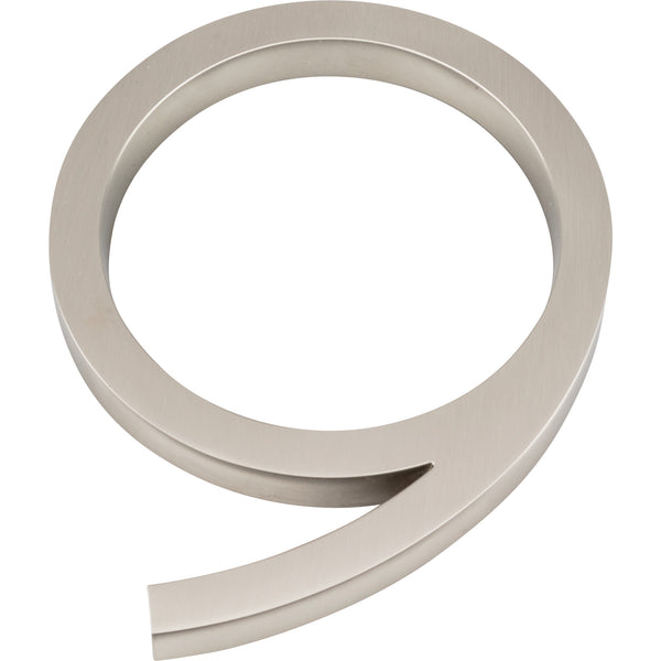 Modern Avalon #9 6 Inch Brushed Nickel