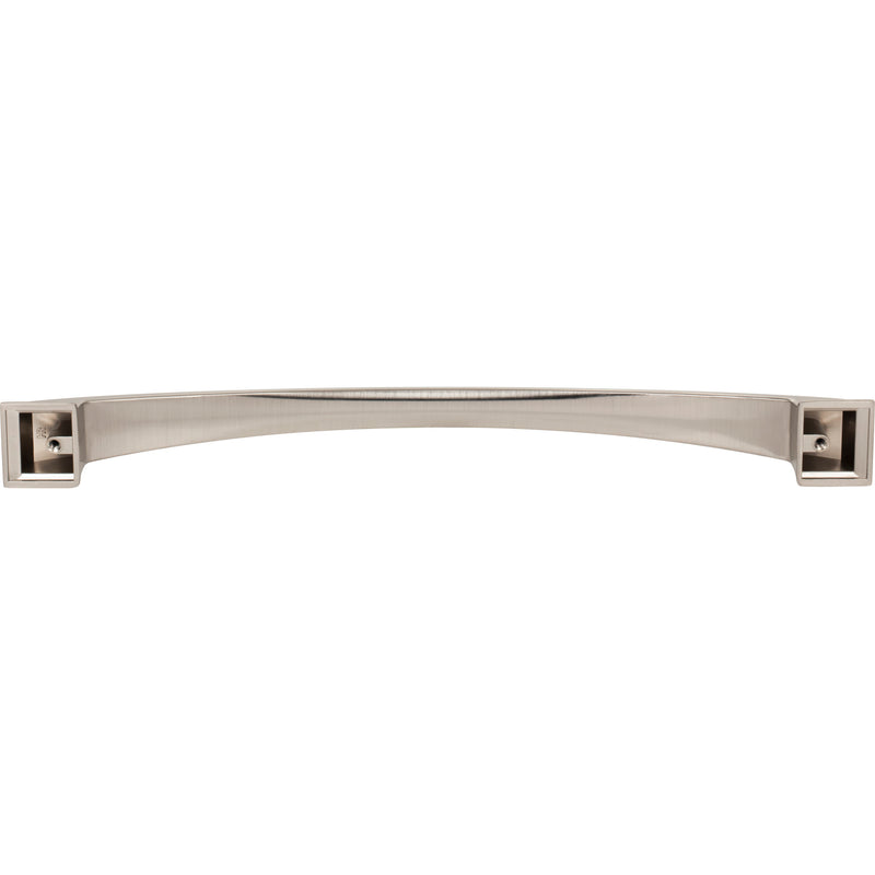 12" Center-to-Center Satin Nickel Arched Roman Appliance Handle