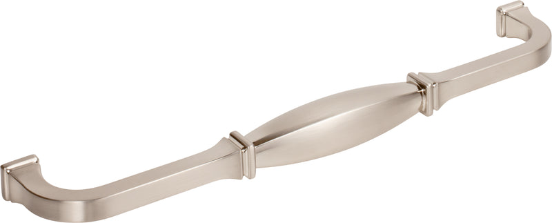 12" Center-to-Center Satin Nickel Audrey Appliance Handle