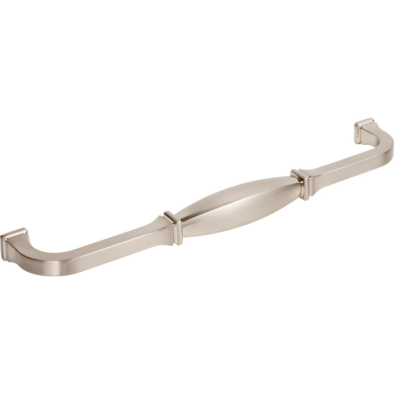 18" Center-to-Center Satin Nickel Audrey Appliance Handle