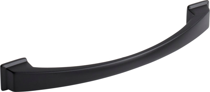 160 mm Center-to-Center Matte Black Arched Roman Cabinet Pull