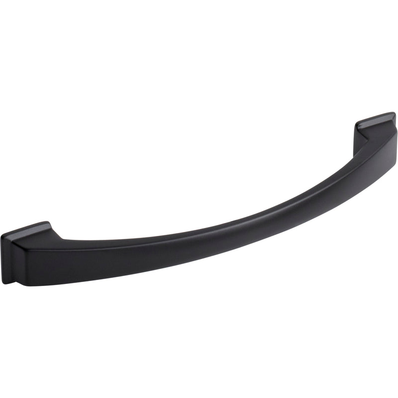 160 mm Center-to-Center Matte Black Arched Roman Cabinet Pull