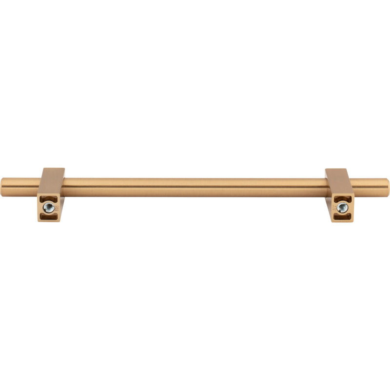 160 mm Center-to-Center Satin Bronze Larkin Cabinet Bar Pull