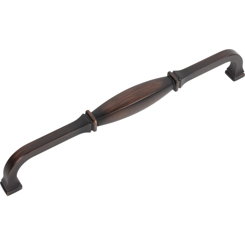 12" Center-to-Center Brushed Oil Rubbed Bronze Audrey Appliance Handle