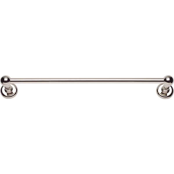 Emma Bath Towel Bar 18 Inch Single Polished Nickel