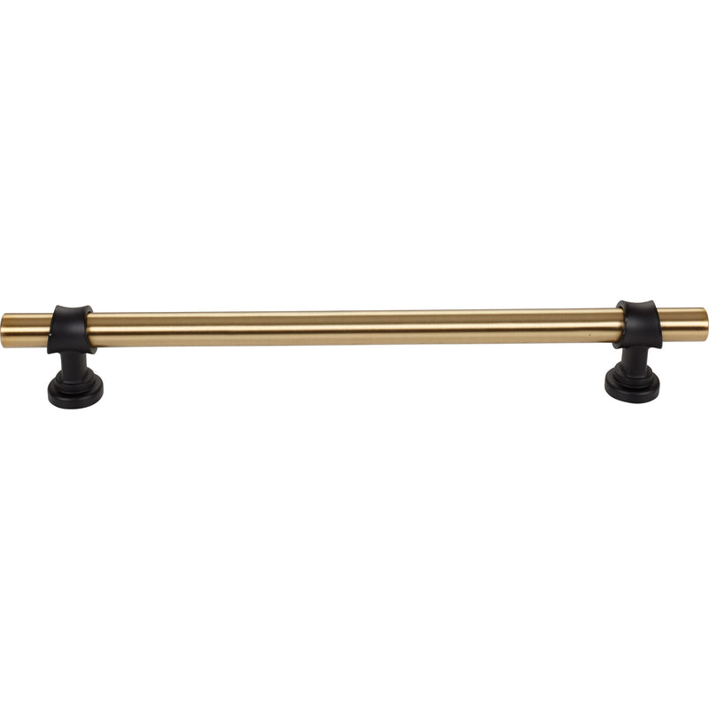 Bit Appliance Pull 12 Inch (c-c) Honey Bronze and Flat Black