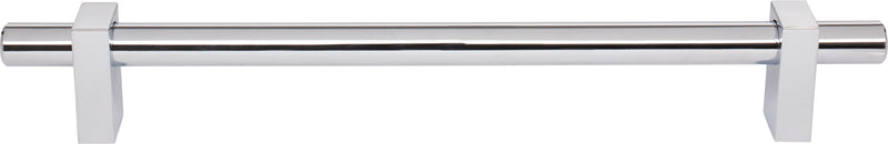 12" Center-to-Center Polished Chrome Larkin Appliance Handle