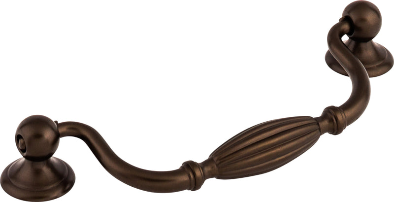 Tuscany Drop Pull 5 1/16 Inch (c-c) Oil Rubbed Bronze