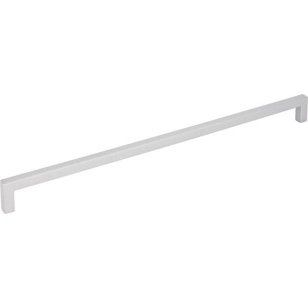 320 mm Center-to-Center Matte Silver Square Stanton Cabinet Bar Pull