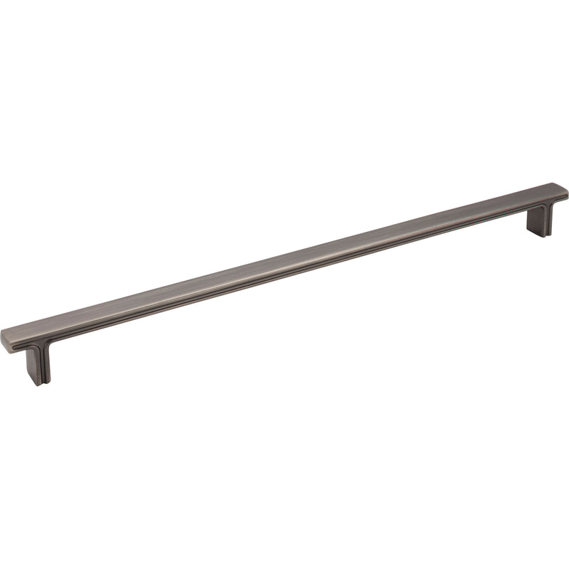 320 mm Center-to-Center Brushed Pewter Square Anwick Cabinet Pull