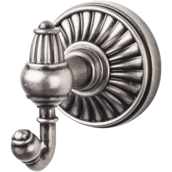 Tuscany Bath Double Hook  Antique Pewter