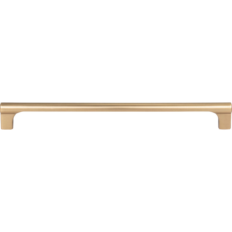 Whittier Pull 8 13/16 Inch (c-c) Warm Brass