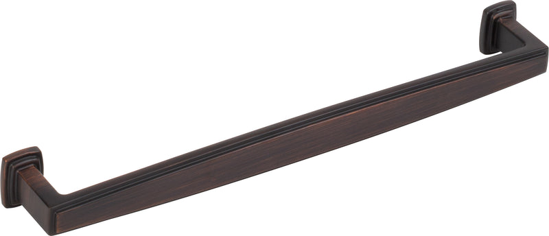 192 mm Center-to-Center Brushed Oil Rubbed Bronze Richard Cabinet Pull