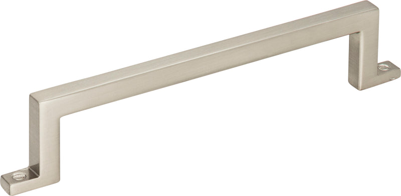 Campaign Bar Pull 5 1/16 Inch (c-c) Brushed Nickel