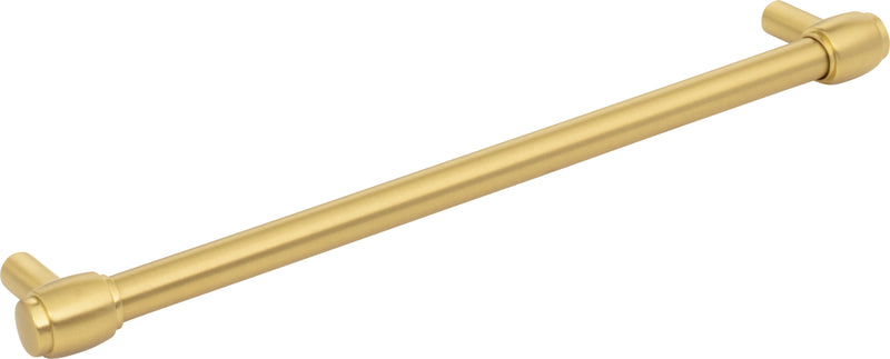 224 mm Center-to-Center Brushed Gold Hayworth Cabinet Bar Pull