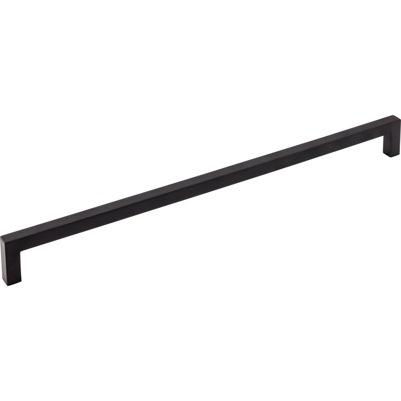 Square Bar Pull 17 5/8 Inch (c-c) Flat Black