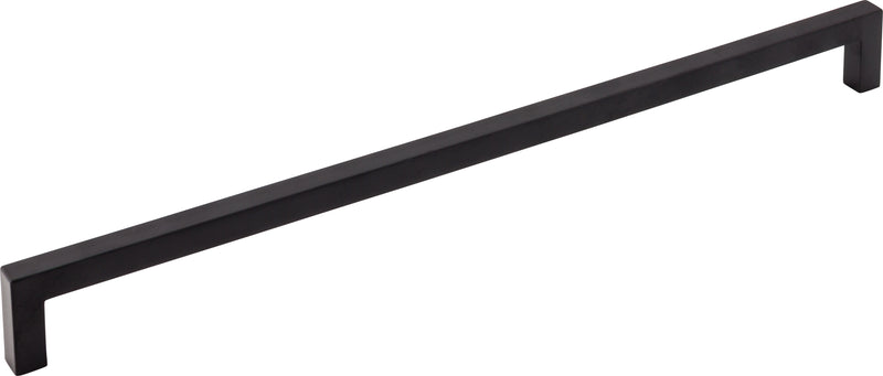 Square Bar Pull 17 5/8 Inch (c-c) Flat Black