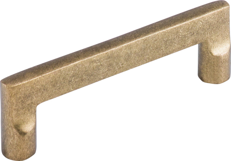 Aspen Flat Sided Pull 4 Inch (c-c) Light Bronze