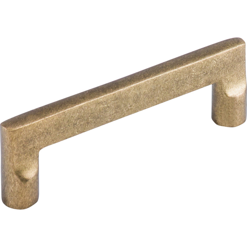 Aspen Flat Sided Pull 4 Inch (c-c) Light Bronze