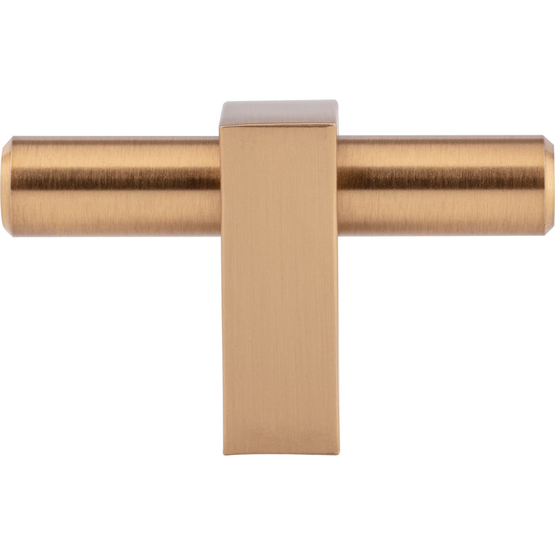 2-3/8" Overall Length Satin Bronze Larkin "T" Knob