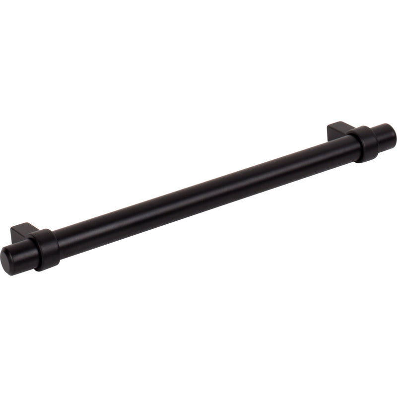 192 mm Center-to-Center Matte Black Key Grande Cabinet Bar Pull