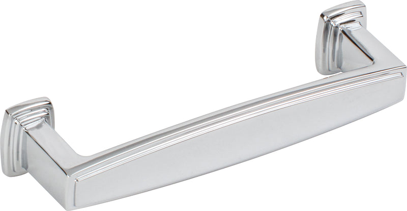 96 mm Center-to-Center Polished Chrome Richard Cabinet Pull