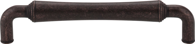 128 mm Center-to-Center Distressed Oil Rubbed Bronze Barrel Bremen 2 Cabinet Pull