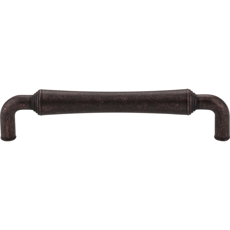 128 mm Center-to-Center Distressed Oil Rubbed Bronze Barrel Bremen 2 Cabinet Pull