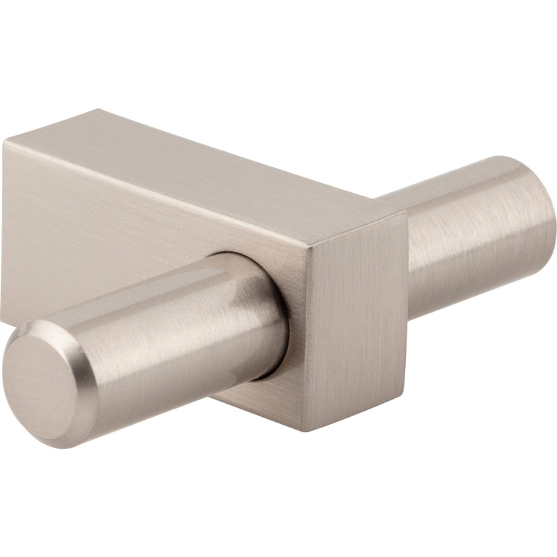 2-3/8" Overall Length Satin Nickel Larkin "T" Knob