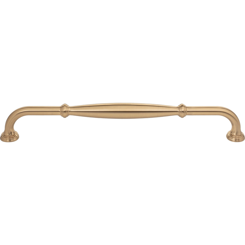 12" Center-to-Center Satin Bronze Tiffany Appliance Handle