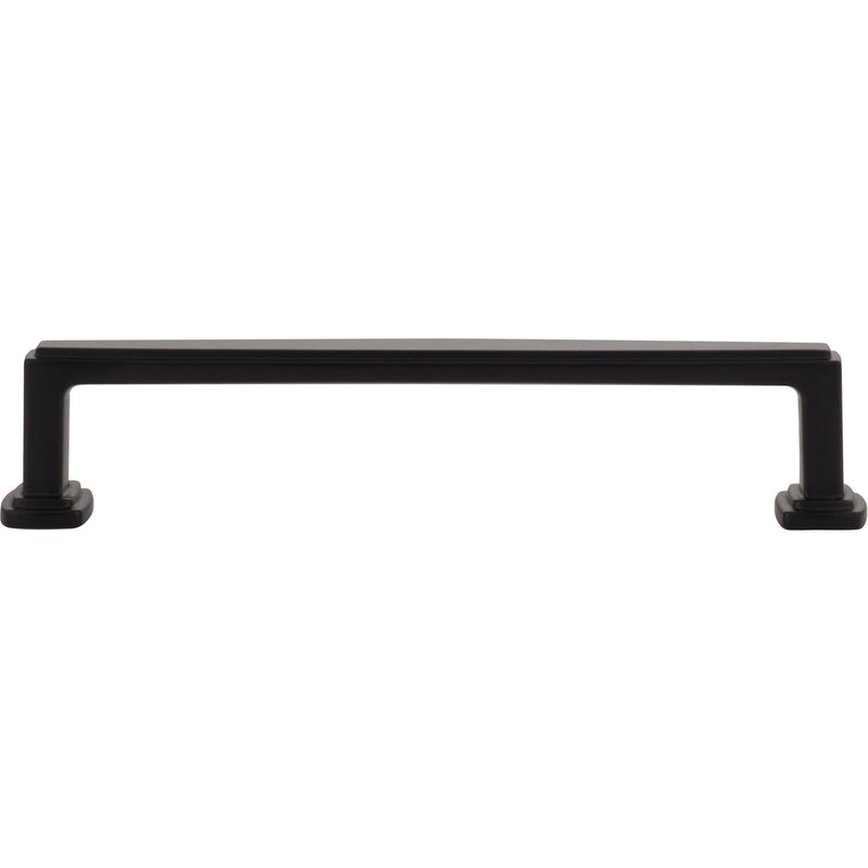 128 mm Center-to-Center Matte Black Richard Cabinet Pull