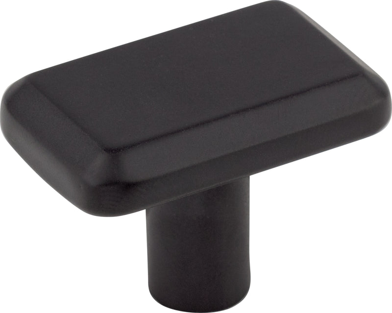 Telfair Knob 1 1/2 Inch Flat Black