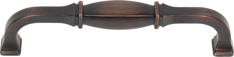 128 mm Center-to-Center Brushed Oil Rubbed Bronze Audrey Cabinet Pull