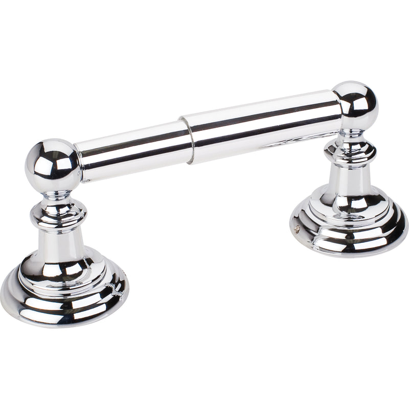 Fairview Polished Chrome Spring-Loaded Paper Holder - Retail Packaged